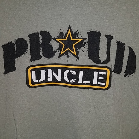 Mens Proud Army Uncle - Picture 3 of 3